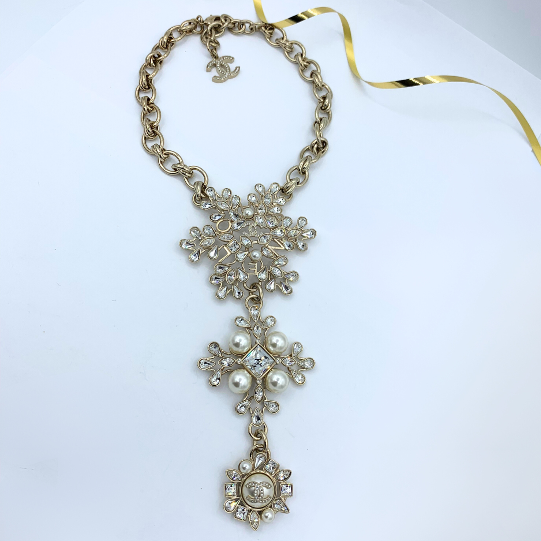 Vintage Chanel Chandelier Necklace