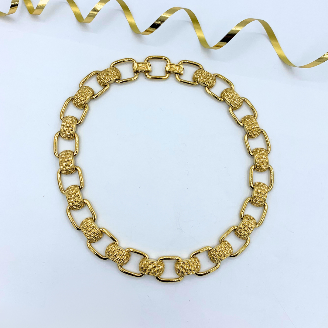 Vintage Christian Dior Chunky Necklace
