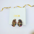 Vintage Christian Dior Ear Clips "Feuillage Mystique" – 1971