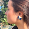 Moschino Geometric earrings