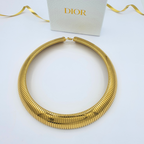 Vintage Christian Dior Tubogas Necklace