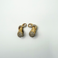 Vintage Elsa Schiaparelli Crystal Cornucopia Earrings