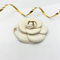 Camelia Chanel Broche Leer