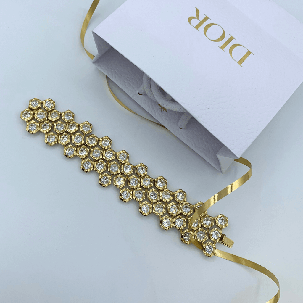 Vintage Dior Crystal Bracelet