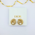 Christian Dior Faux Pearl Clip Oorbellen