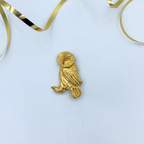 Vintage Celine Owl Brooch