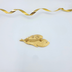 Givenchy – Leaf Brooch with Crystals, vintage – view 3
