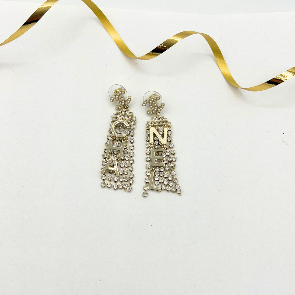 Vintage Chanel Chandelier Earrings – view 2