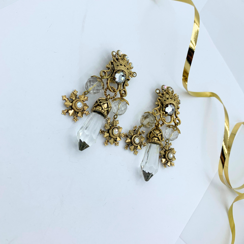 Zoe Coste Vintage Statement Earclips