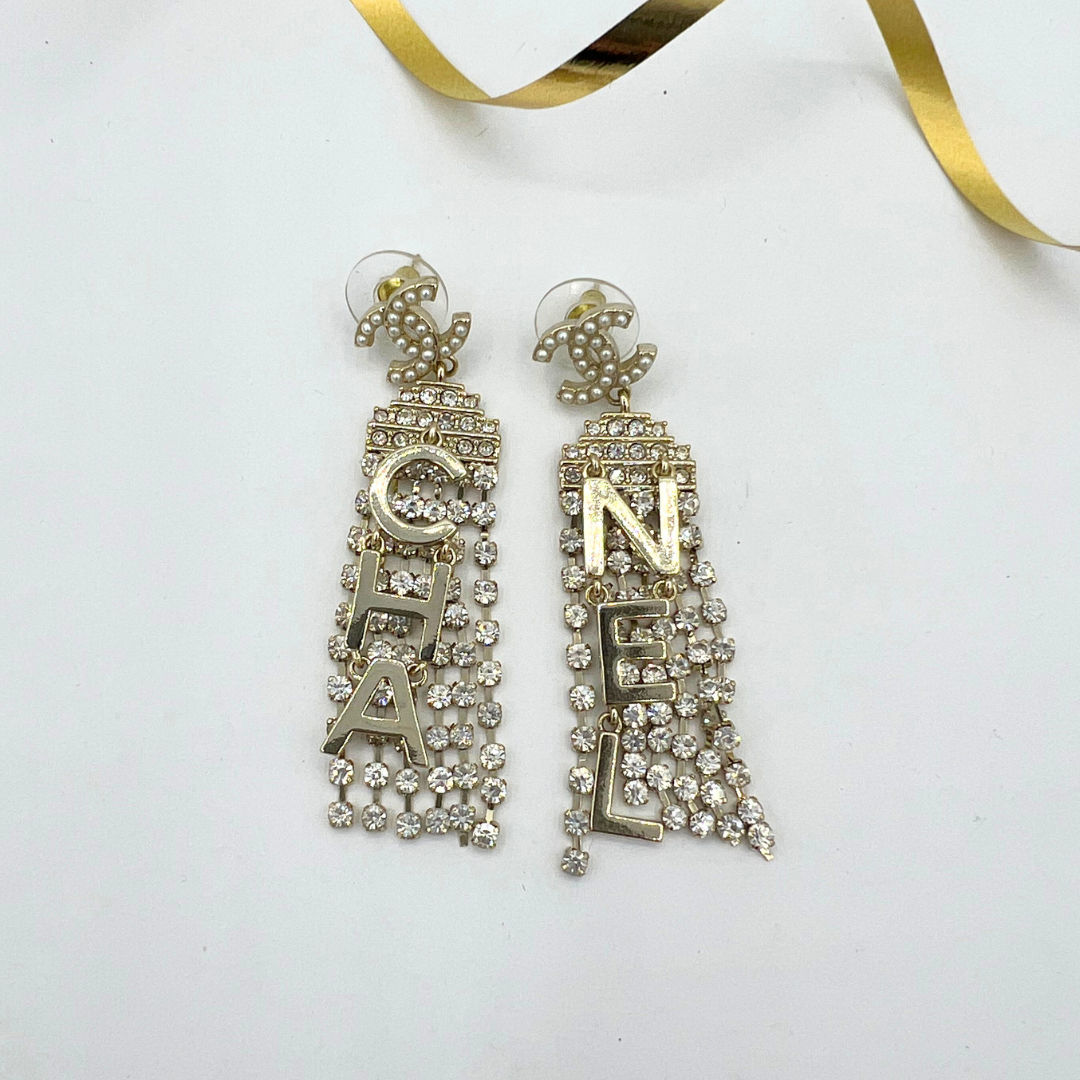 Vintage Chanel Chandelier Earrings