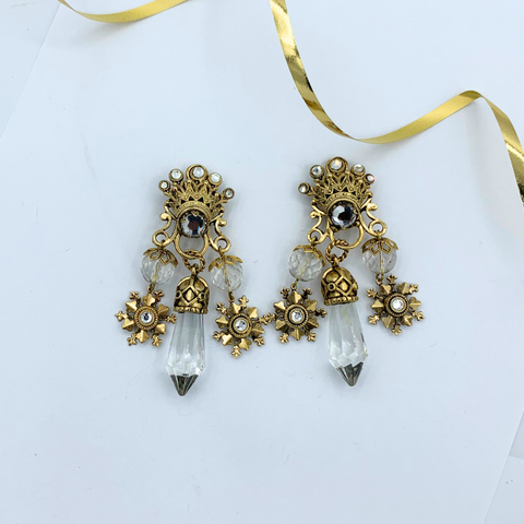 Zoe Coste Vintage Statement Earclips