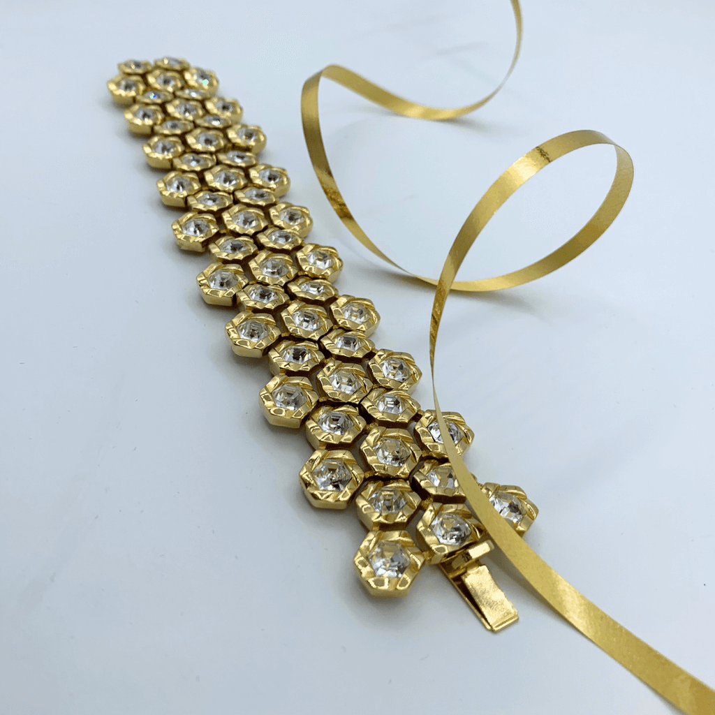 Vintage Dior Crystal Bracelet – view 2