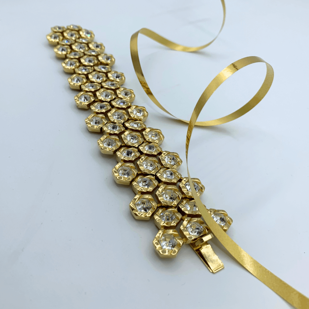 Vintage Dior Crystal Bracelet – view 2