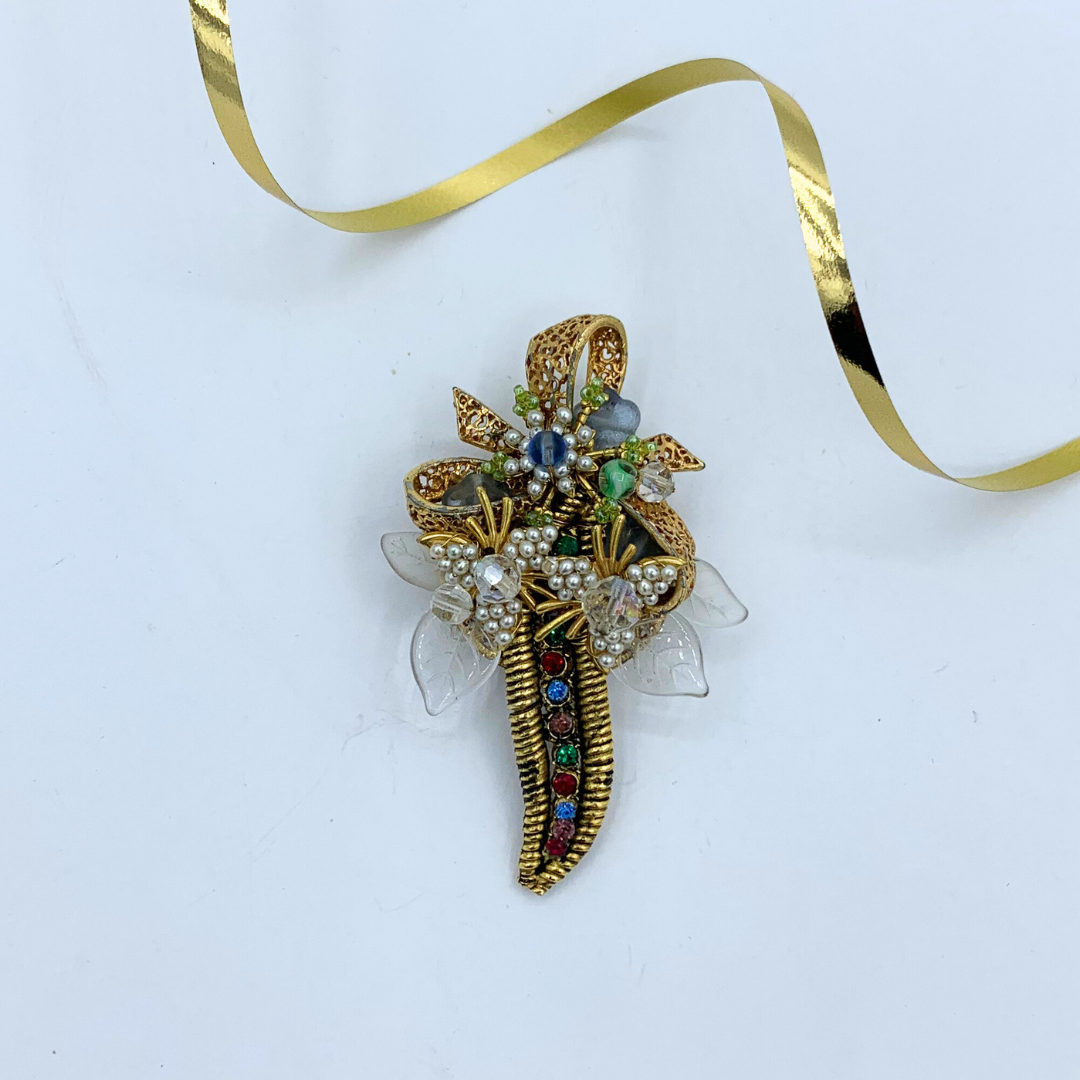 Vintage Stanley Hagler Brooch – view 2