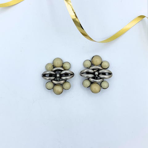 Vintage Georgio Armani Clip Earrings