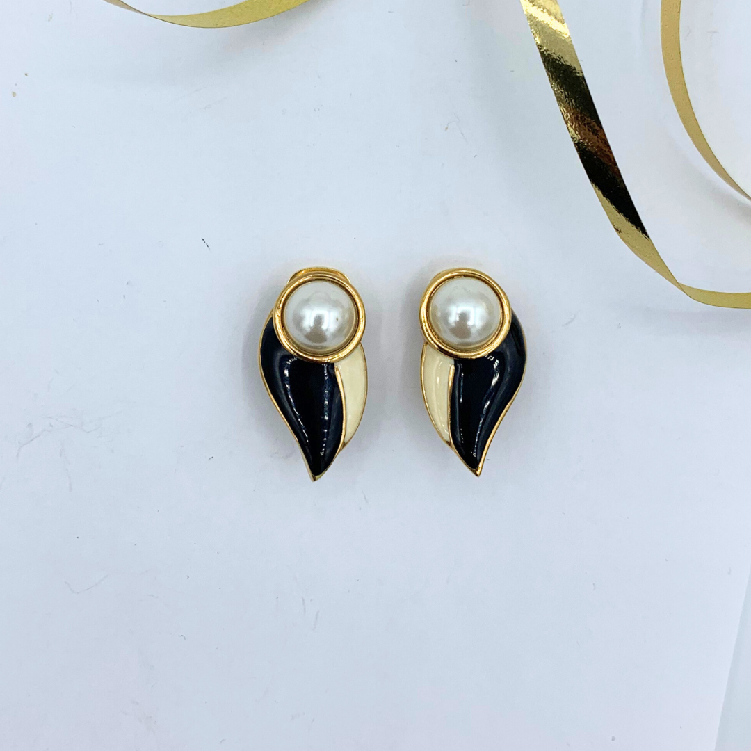 Vintage Lanvin Clip Earrings