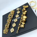 Vintage Chanel CC Charm Bracelet – view 4