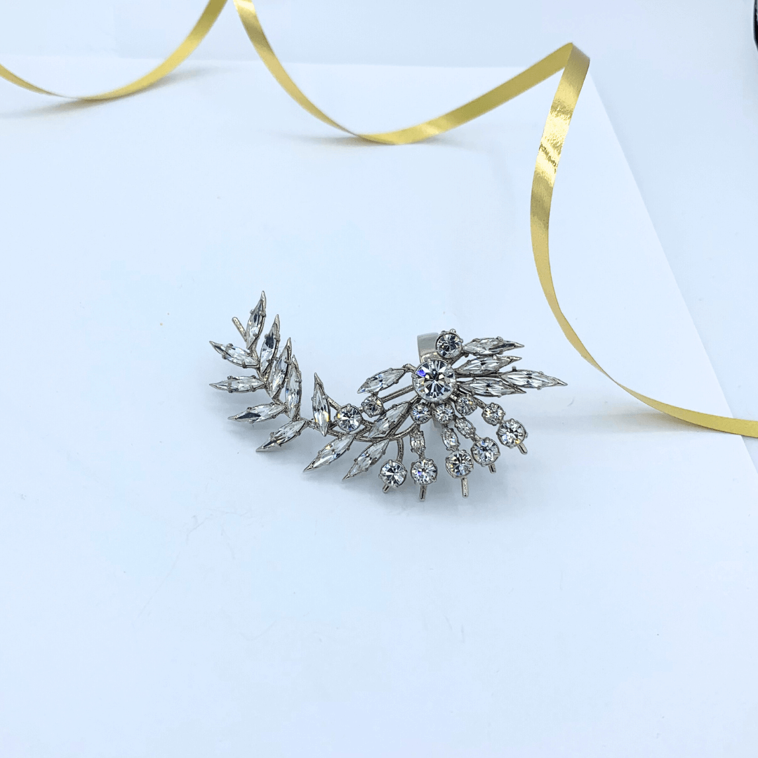 Vintage Givenchy Asymmetrical Leaf Texture Ring – view 2