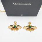 Vintage Christian Lacroix – Statement Earrings with Insect Motif – view 2