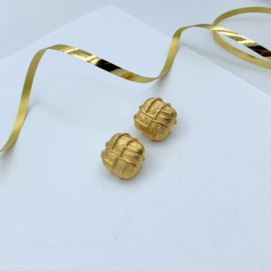 Vintage Napier Clip Earrings