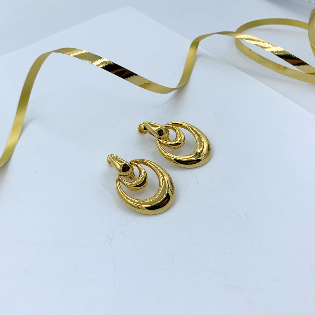 Vintage Napier Clip Earrings