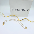 Vintage Givenchy Round Givenchy-G Symbol Pendant Necklace