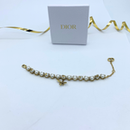 Vintage Christian Dior Faux Pearls Bracelet