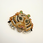 Vintage Moans Couture Crystal Tiger Brooch – view 5