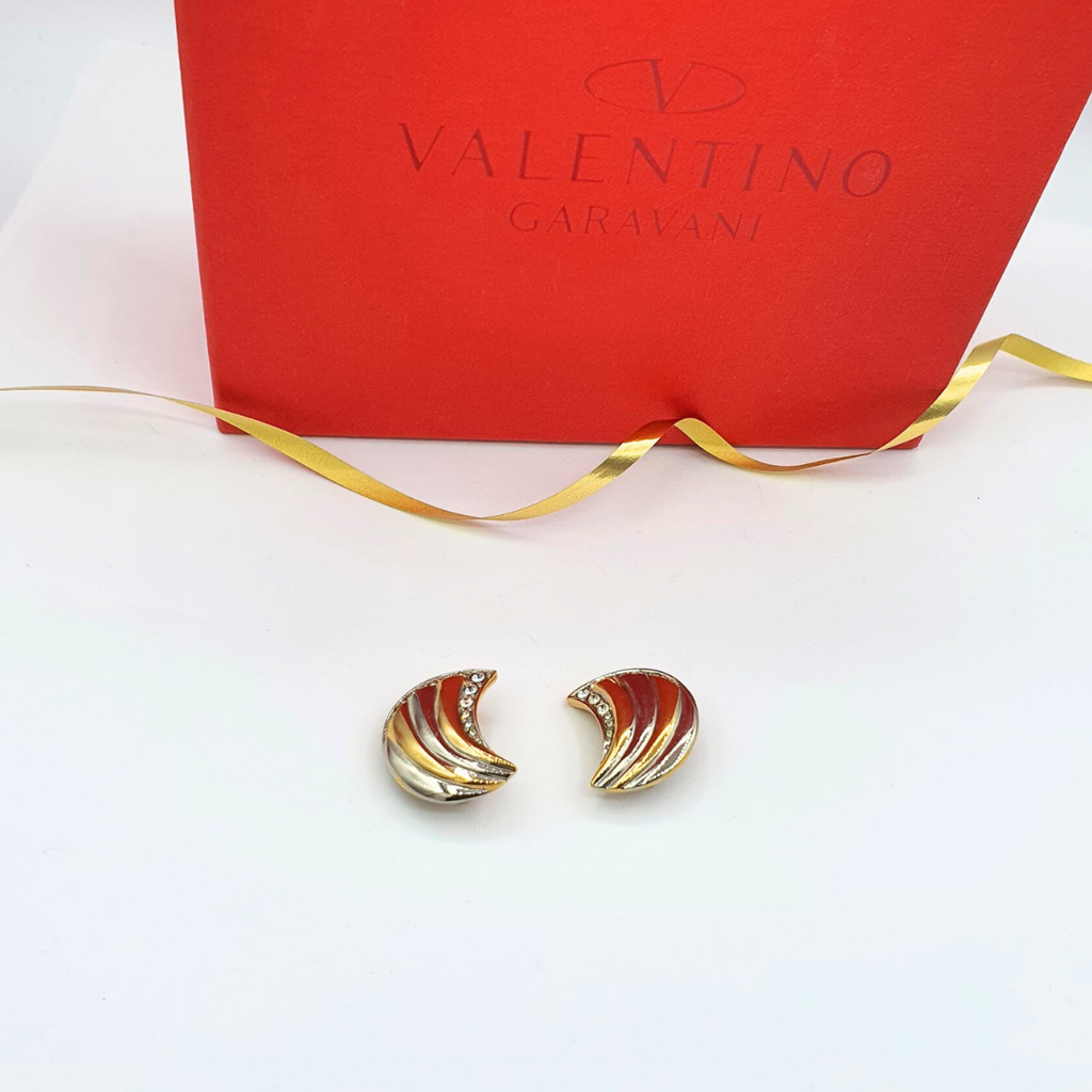 Vintage Valentino Clip Earrings