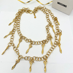 Vintage Moschino Scissors Necklace