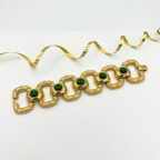 Vintage Valentino Cabochons Bracelet