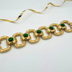 Vintage Valentino Cabochons Bracelet – view 3