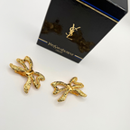 Vintage Yves Saint Laurent – Bow Earrings, circa 1980s