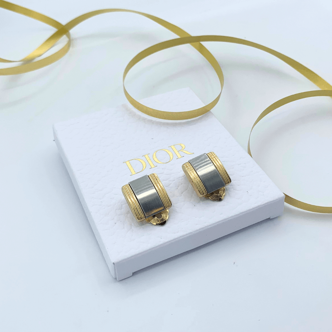 Vintage Dior Clip Earrings – view 3