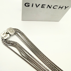 Givenchy Vintage Multi-Strand Silver Necklace – view 3