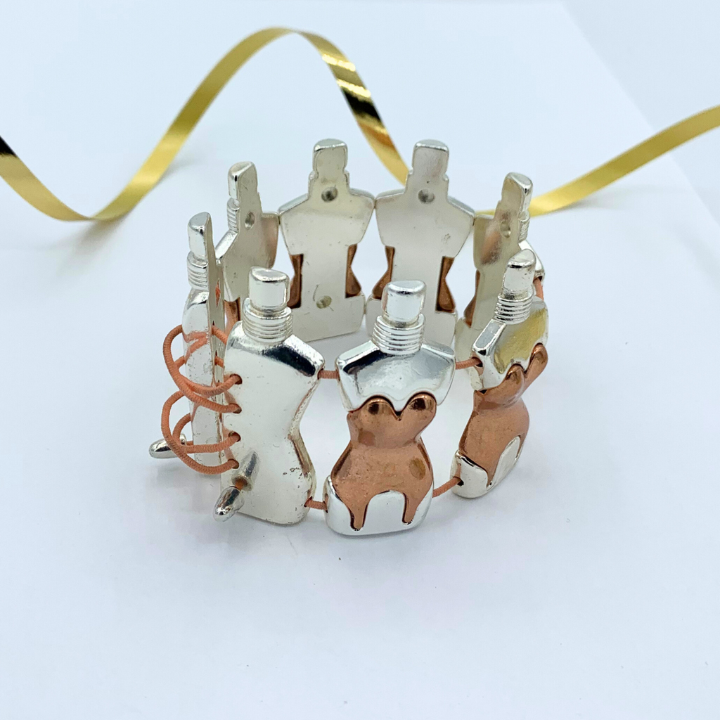 Vintage Iconic Jean Paul Gaultier Miniature Mannequins Bracelet – view 6