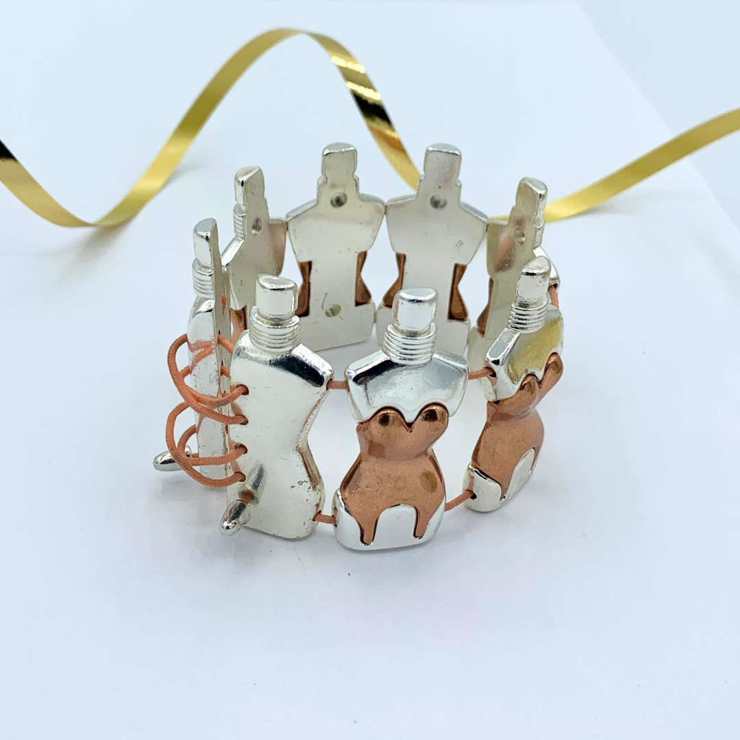 Vintage Iconic Jean Paul Gaultier Miniature Mannequins Bracelet – view 6