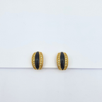 Vintage Christian Dior Oval Rounded Clip Earrings – view 2