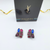 Yves Saint Laurent Crystal Clip Earrings