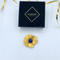 Vintage Lanvin Faux Lapis broche