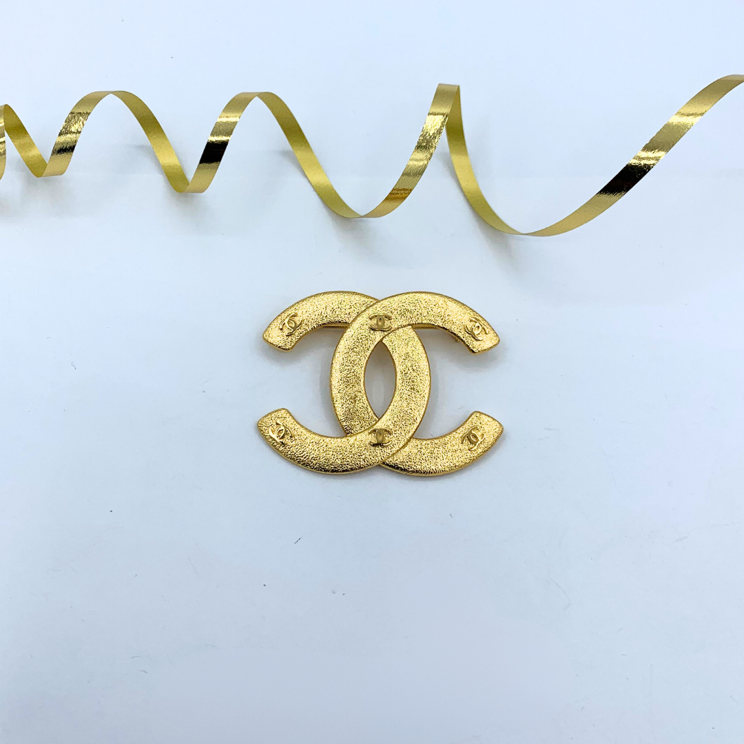 Vintage Chanel CC Brooch