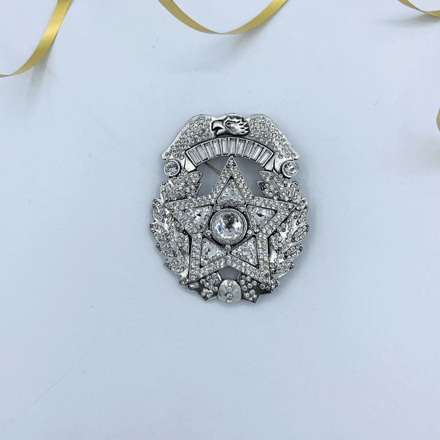 Vintage Givenchy XL Crystals Brooch