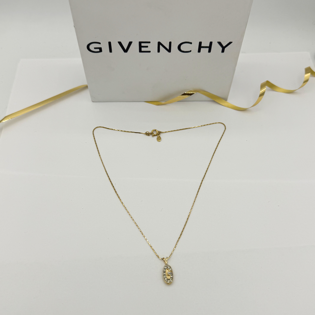 Vintage Givenchy G Necklace