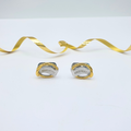 Givenchy Vintage Cufflinks – Bicolour Design