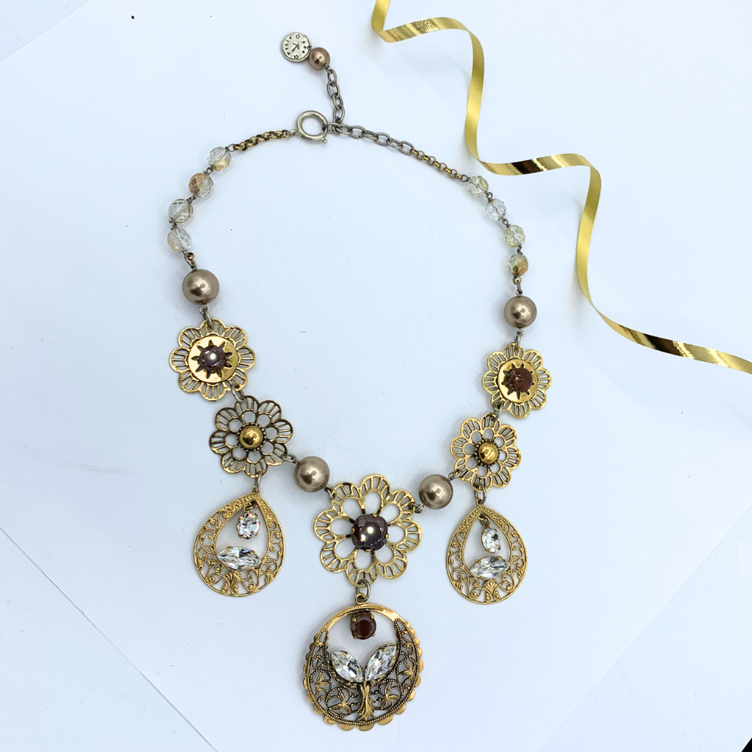 Zoe Coste Romantic Vintage Necklace – view 2