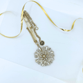 Vintage Lanvin Three-Dimensional Star Necklace