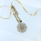 Vintage Lanvin Three-Dimensional Star Necklace