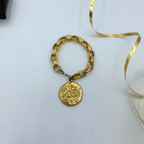 Vintage Chanel CC Charm Bracelet – view 3