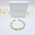 Dior – Vintage Bracelet with Cabochons & Crystals