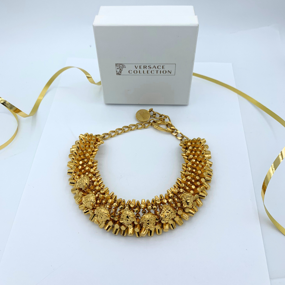 Vintage Iconic Versace Choker Necklace